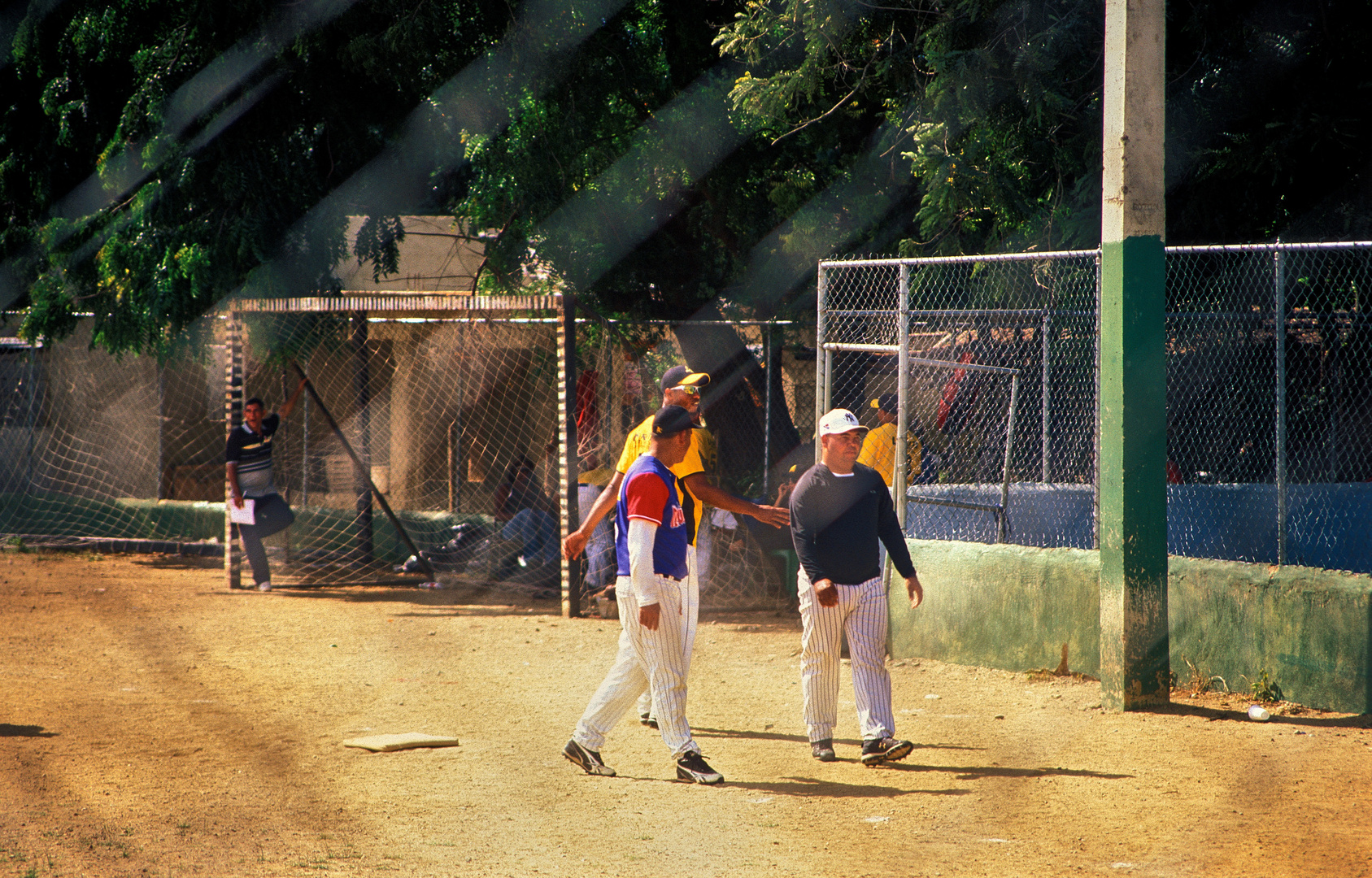 Baseball en la Republica Dominica en el fin de la semana