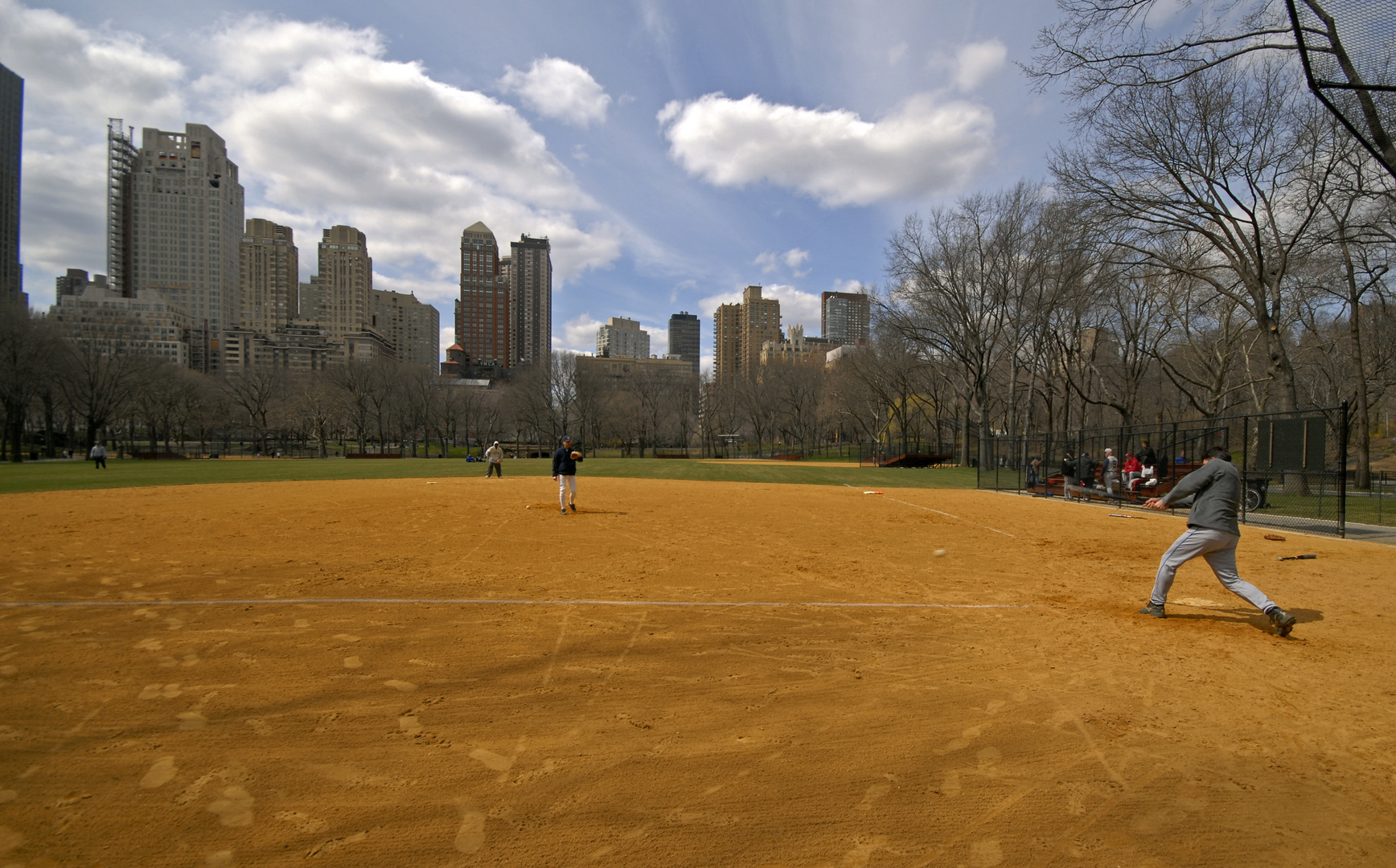 Baseball im Central Park