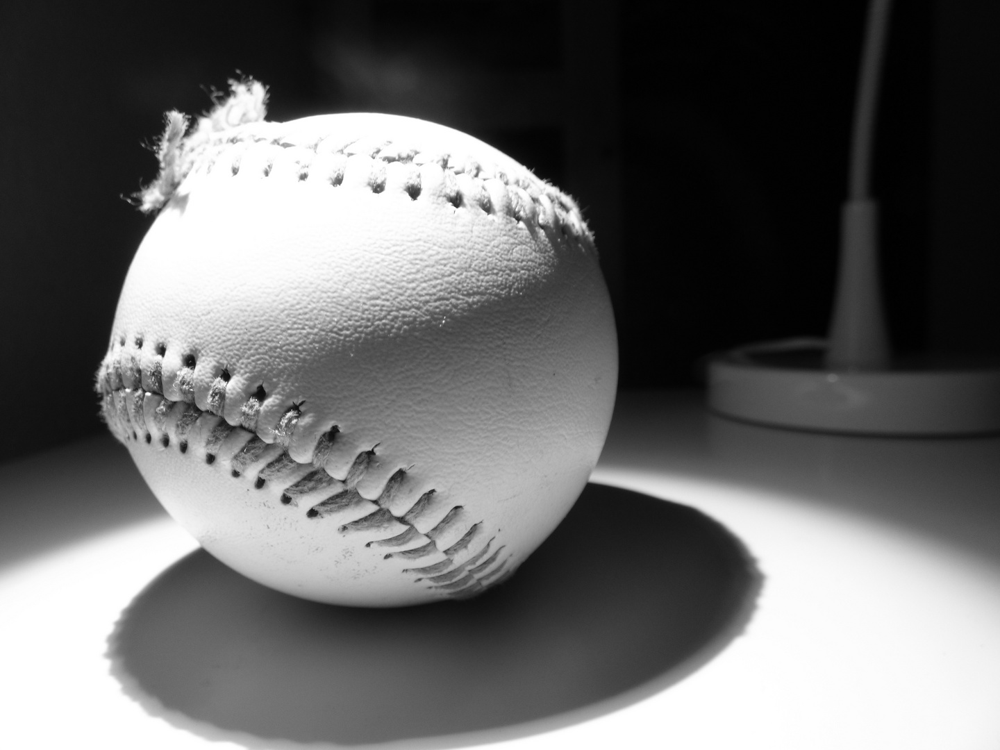 Baseball Schwarz Weiss