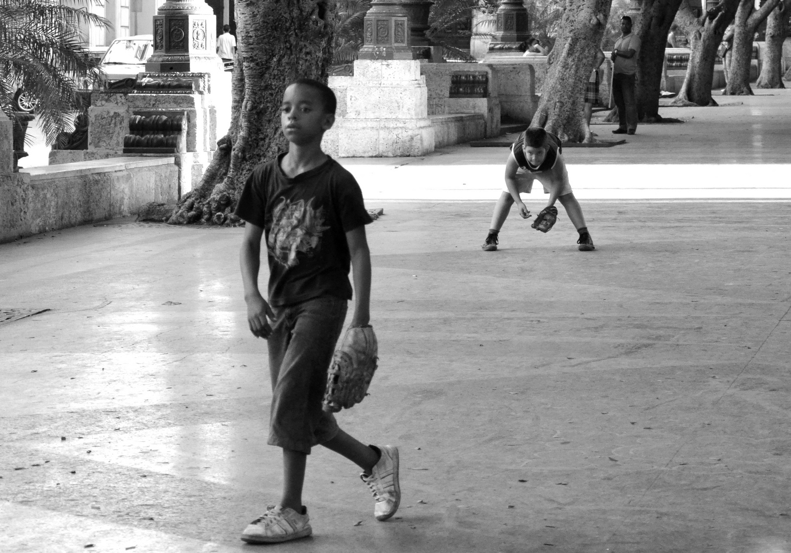 Baseball sur le Prado