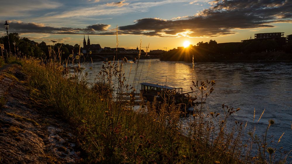 Basel am Rhein 19.06.2020