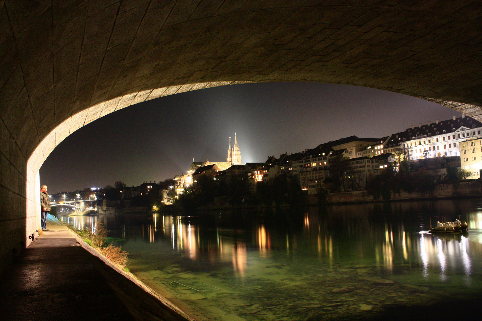 Basel bei Nacht