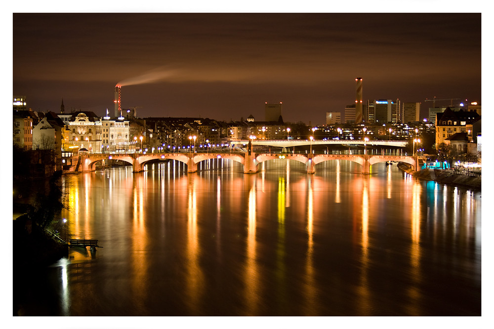 Basel bei Nacht