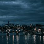 Basel bei Nacht / Blauer Stunde