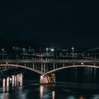 Basel bei Nacht / Blauer Stunde