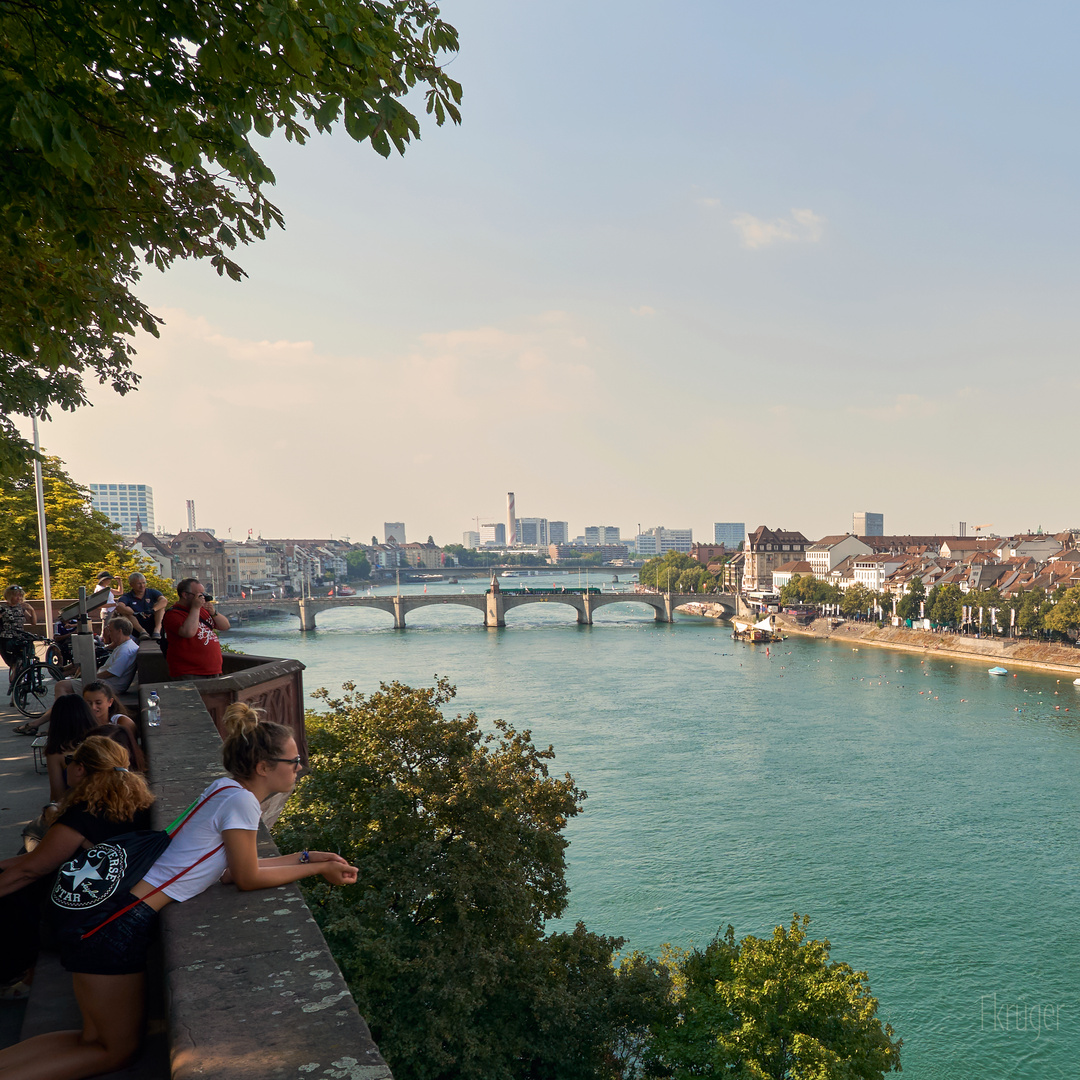 Basel - Blick auf den Rhein