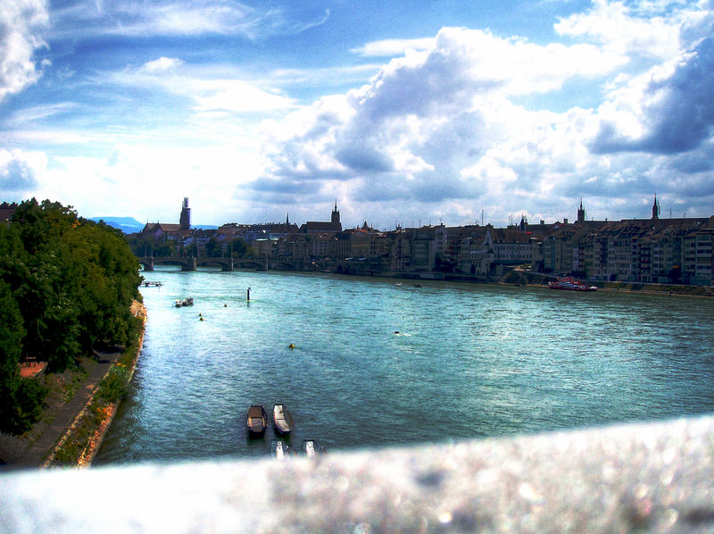 Basel - Blick auf den Rhein