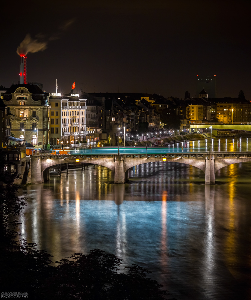 "Basel by night"