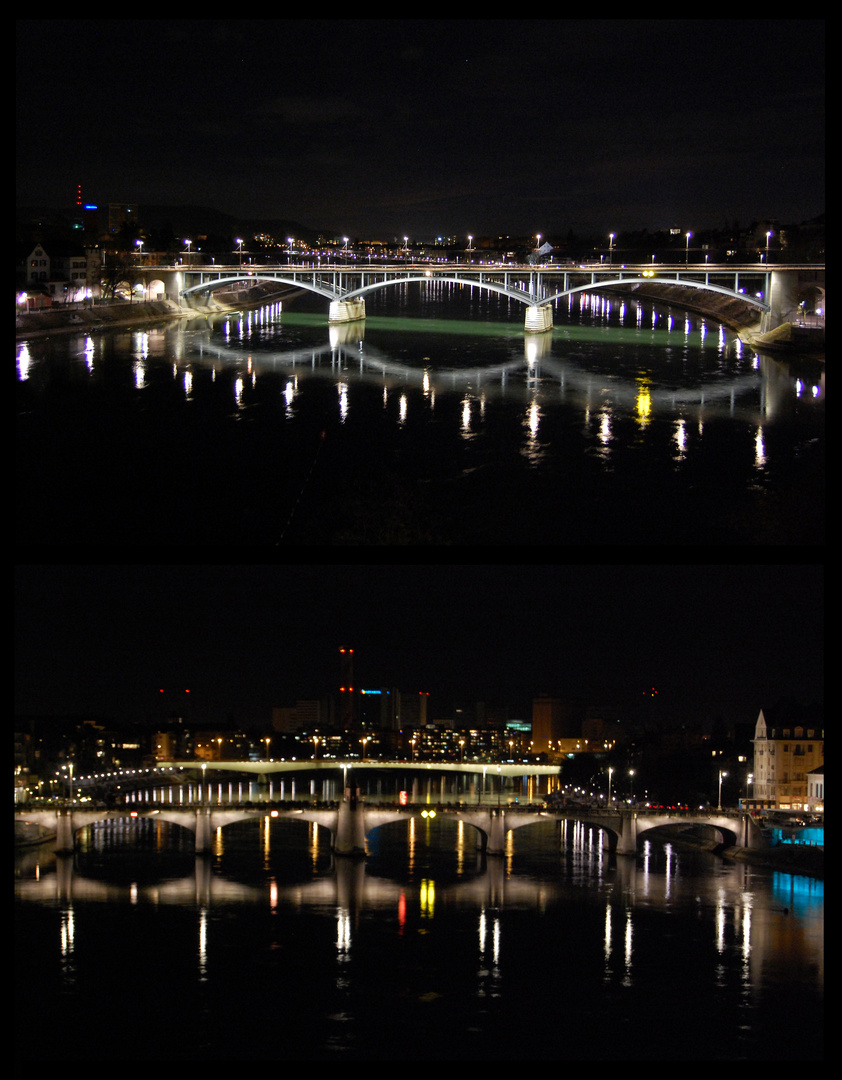 Basel by night