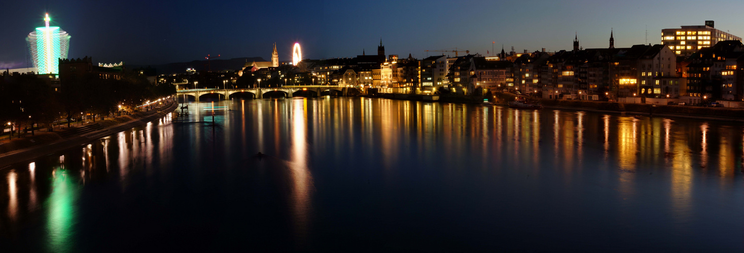 Basel by night