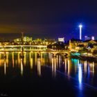 Basel by night, Mittlere Brücke