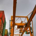 Basel Hafen Containers