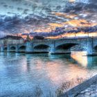 Basel HDR blaue Stunde