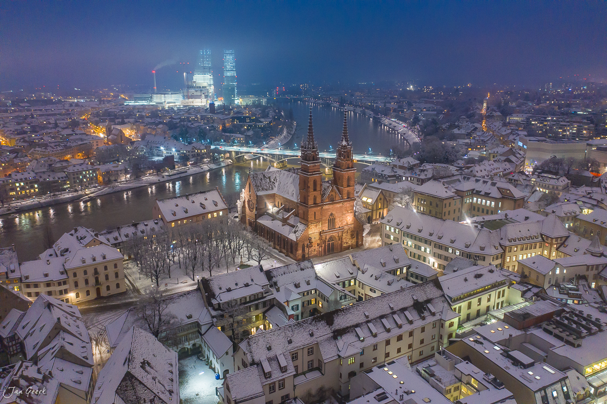 Basel im Schnee