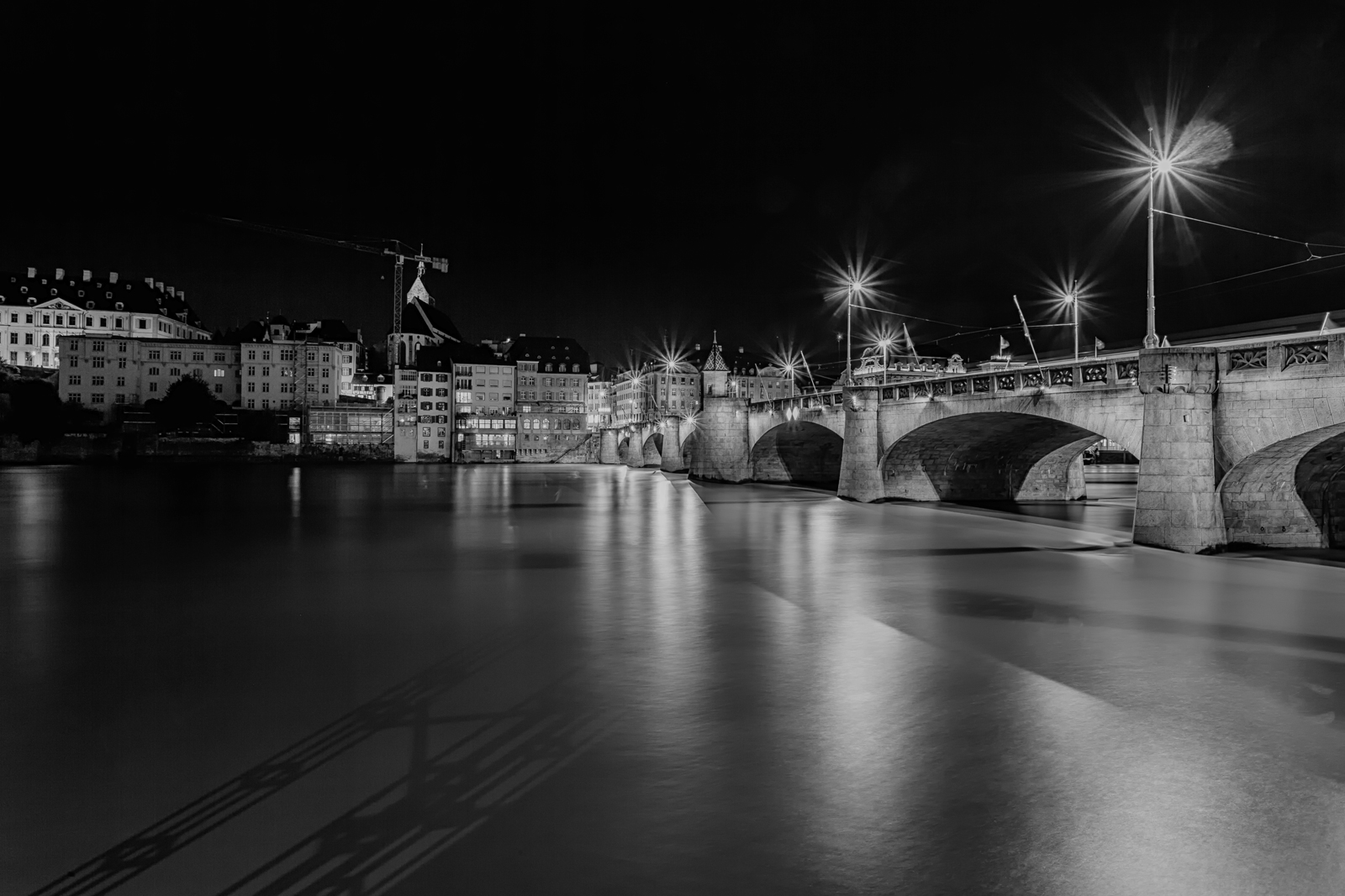 Basel in night II.