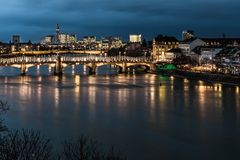 Basel: Mittlere Rheinbrücke