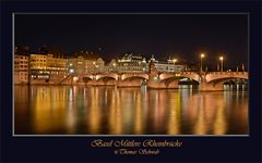 Basel Mittlere Rheinbrücke