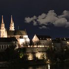 Basel Münster mit Rhein