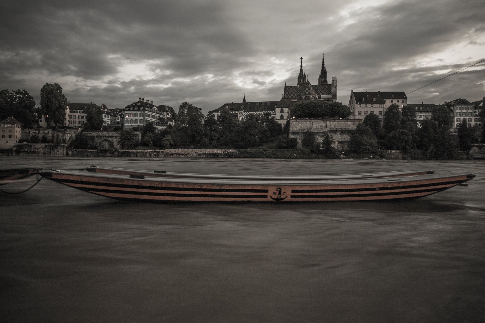 Basel Rhein und Münster