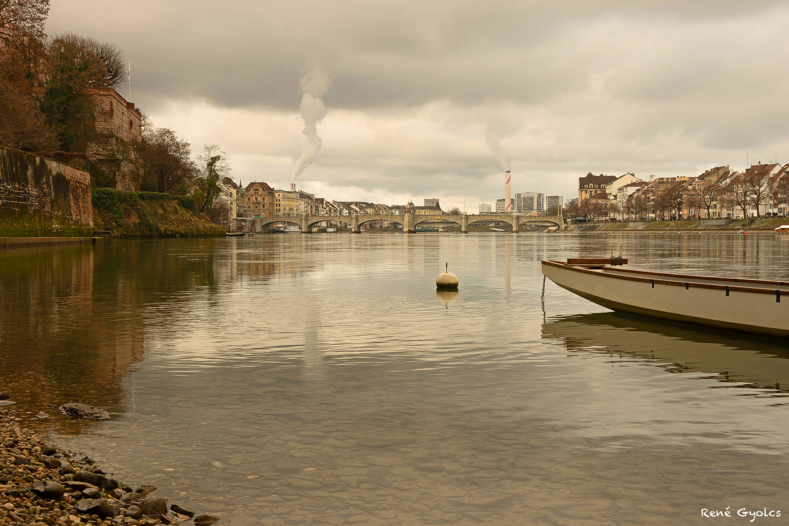 Basel Rheinbrücke Schweiz