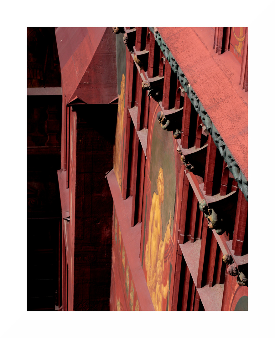 Basel , rotes Rathaus , 8