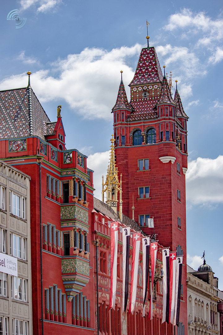 Basel, Schweiz Rathaus