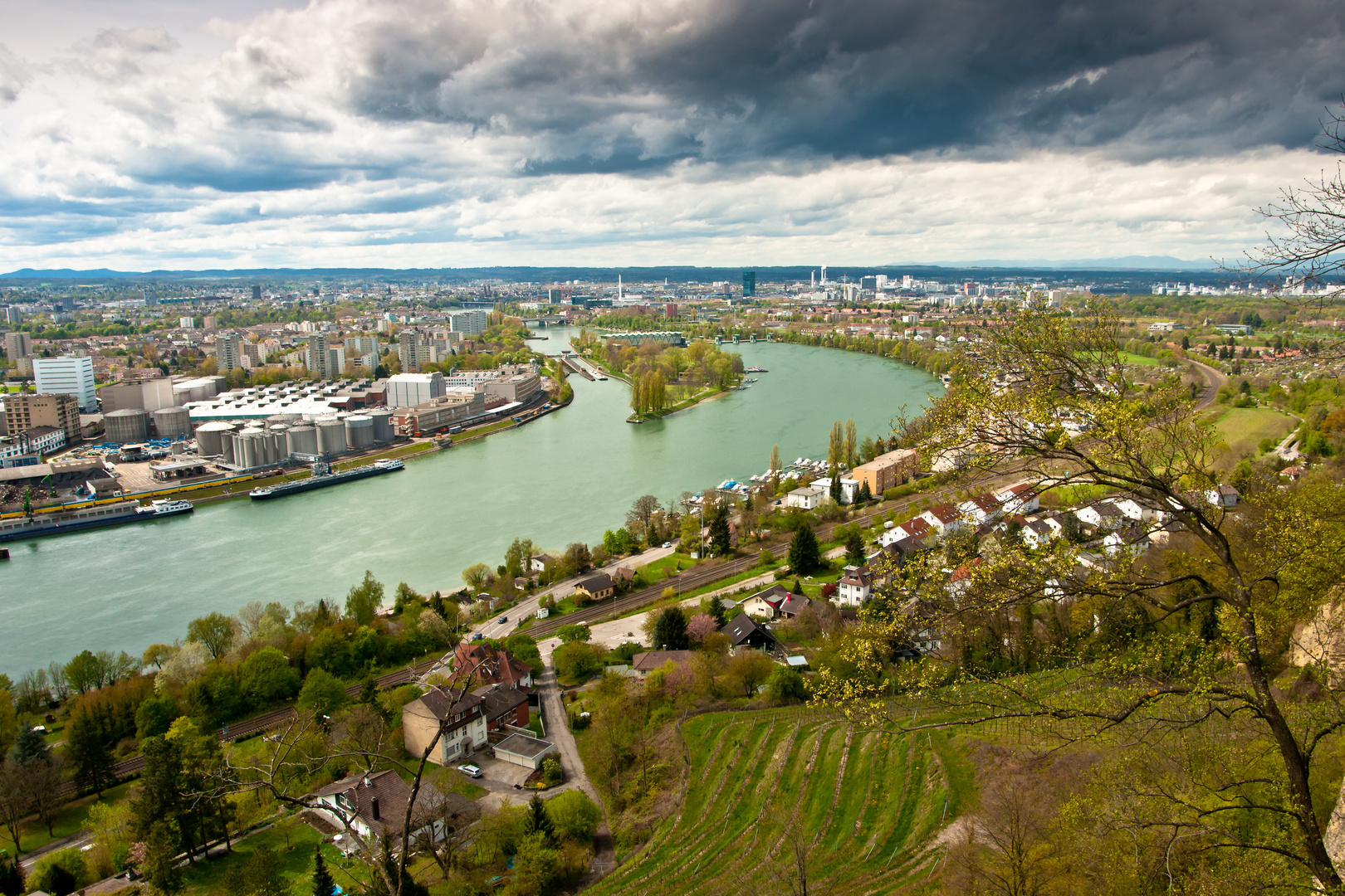 Basel vom Grenzacher Horn