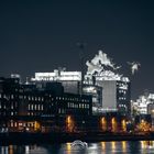 BASF Ludwigshafen bei Nacht