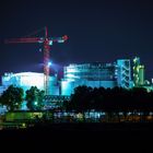 BASF Ludwigshafen bei Nacht