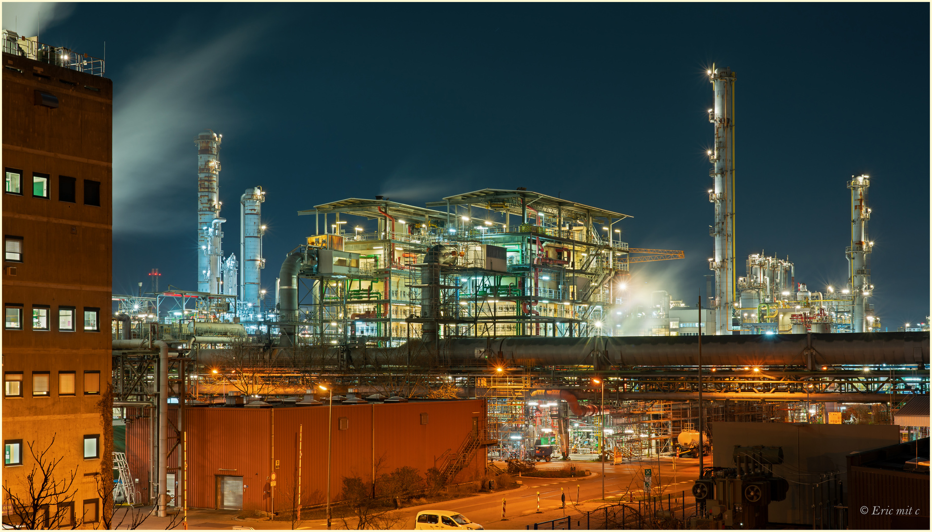BASF Ludwigshafen IX Foto & Bild | industrie und technik, industrie ...