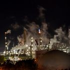 BASF Ludwigshafen (Nord) bei Nacht