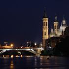 Basilica del Pilar desde el rio Ebro