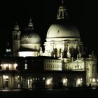 Basilica della Salute bei Nacht