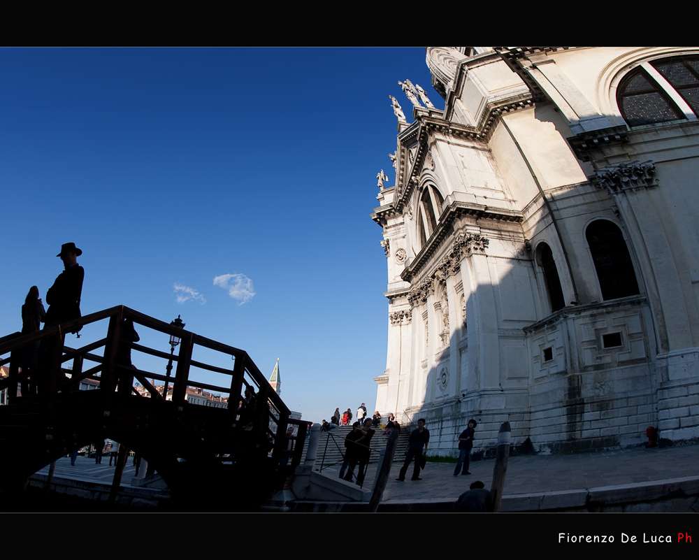 Basilica della Salute unusual view