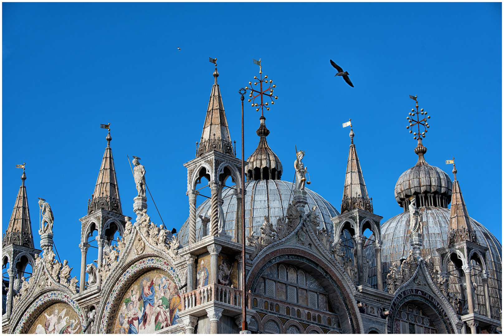 Basilica di San Marco aufs Dach geschaut...