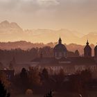 Basilika im Abendlicht