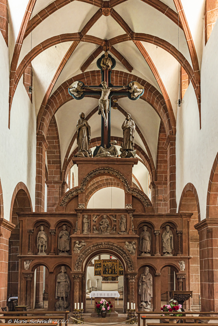 Basilika im Kloster Wechselburg (Landkreis Mittelsachsen)