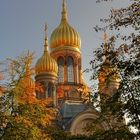 Basilika in goldenem Licht