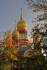 Basilika in goldenem Licht