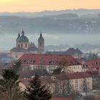 Basilika in Weingarten zur Abendstunde