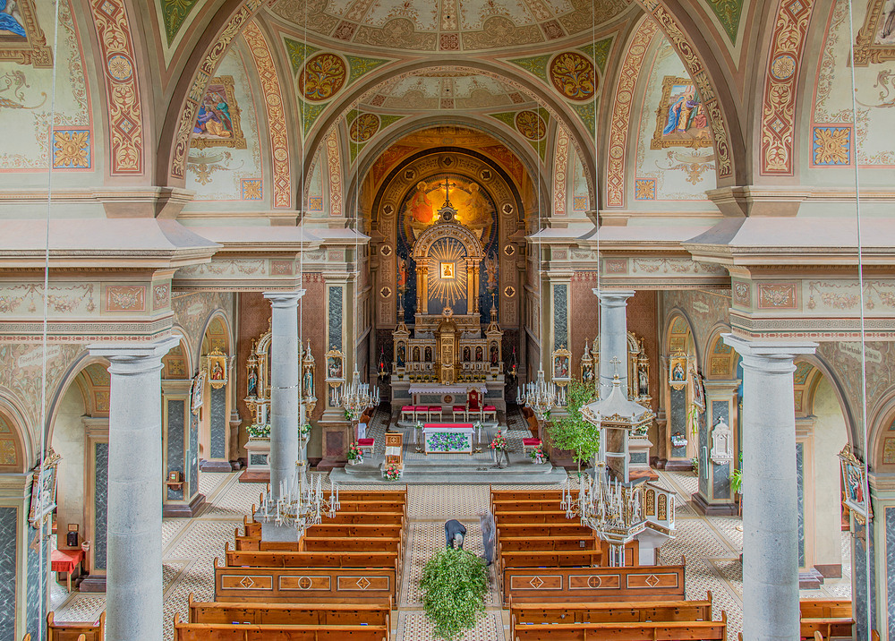 Basilika Maria Puchheim - Blick vom "Chor"