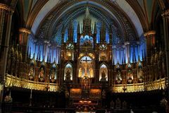 Basilika Notre Dame in Montreal