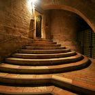 Basilika San Francesco in Assisi - Treppe in eine Krypta