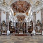 Basilika St. Alexander und St. Theodor Ottobeuren Blick zum Altar