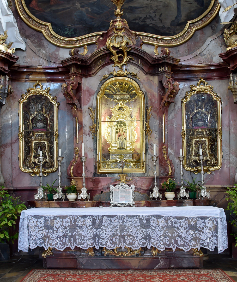 Basilika St. Alexander und St. Theodor Ottobeuren Nebenaltar