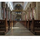 Basilika-St. Godehard " Blick zum Chor, aus meiner Sicht...."