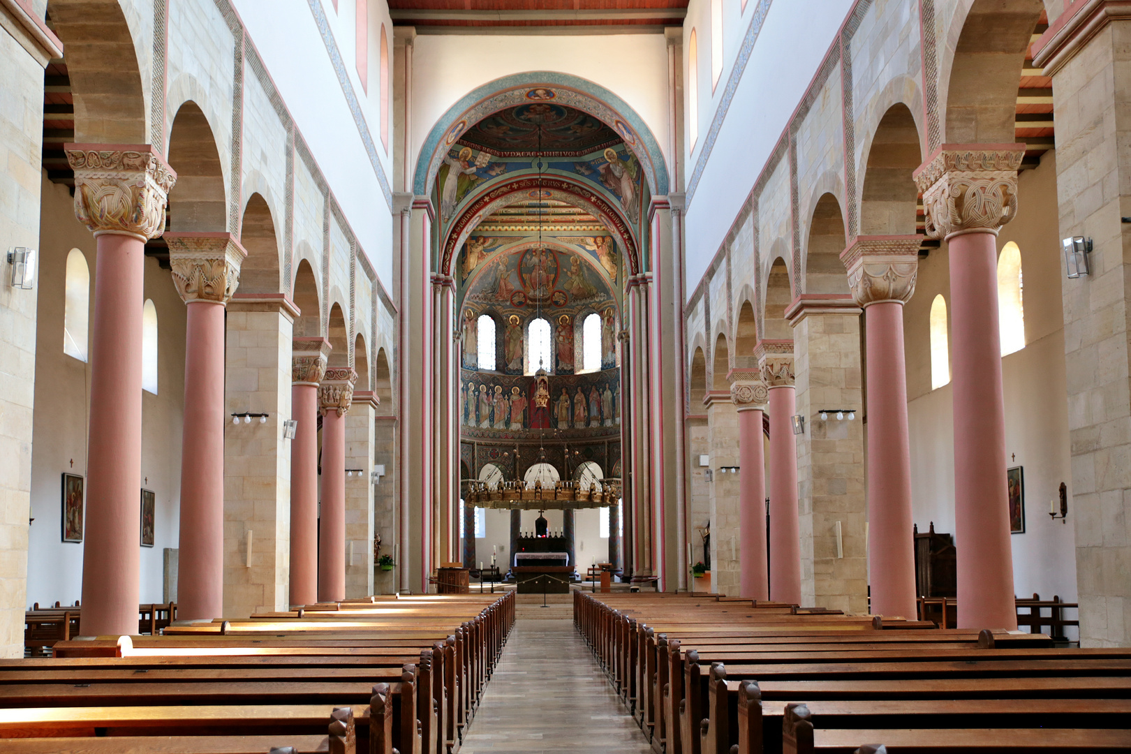 Basilika St. Godehard - Kirchenschiff - Hildesheim