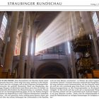 Basilika St. Jakob Straubing Strahlengang Westfenster