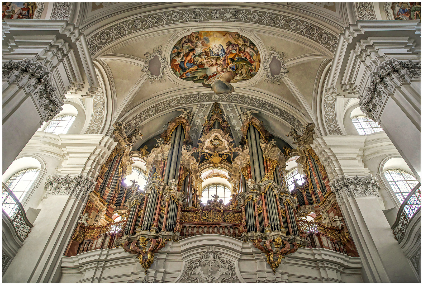 Basilika St. Martin (Weingarten) " Gott zu Gefallen..... "