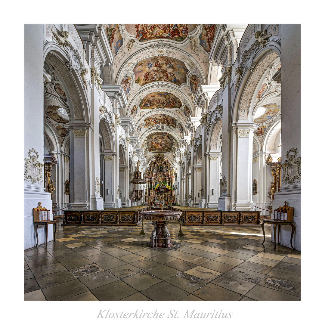 Basilika St. Mauritius zu Niederaltaich " Gott zu Gefallen..."